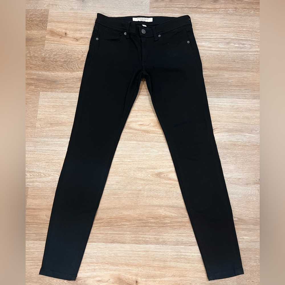 Burberry black skinny jeans